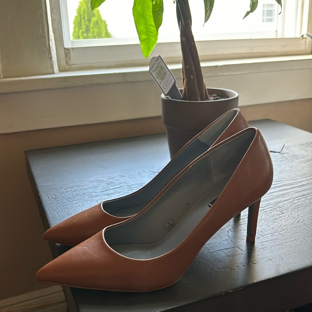 Brown pump